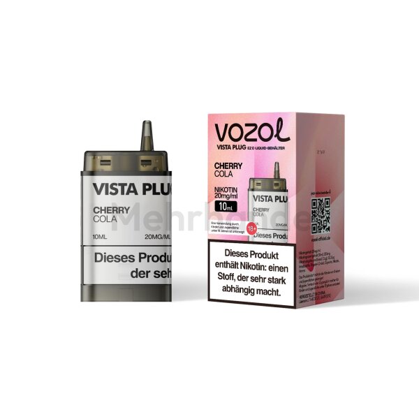 Vozol Vista Plug EZ Pod - Cherry Cola - 10ml