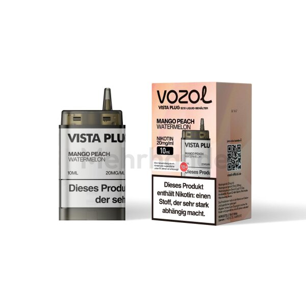 Vozol Vista Plug EZ Pod - Mango Peach Watermelon - 10ml