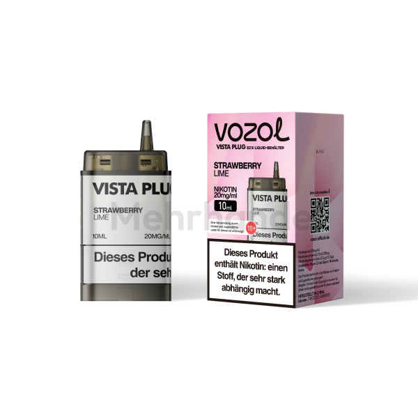 Vozol Vista Plug EZ Pod - Strawberry Lime - 10ml