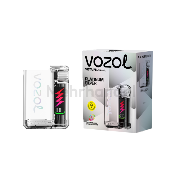 Vozol Vista Plug Basisgerät - Platinum Silver