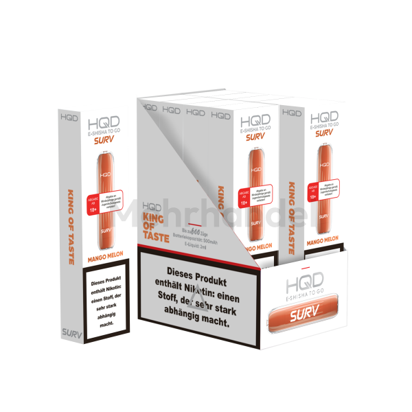 HQD SURV Einweg Vape - Mango Melon - 20 mg/ml