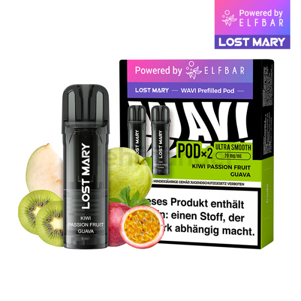 Lost Mary WAVI Pods - Kiwi Passion Fruit Guava - 2er