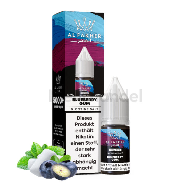 Al Fakher Liquid - Blueberry Gum 20 mg/ml