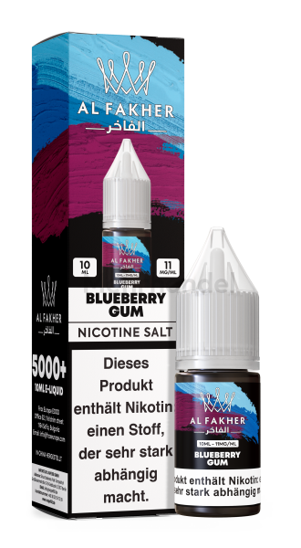 Al Fakher Liquid - Blueberry Gum 11 mg/ml