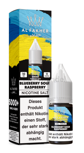 Al Fakher Liquid - Blueberry Sour Raspberry 11 mg/ml