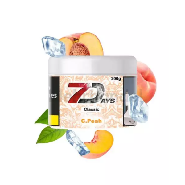 7Days Classic Shisha Tabak - Cold Peah - 200g