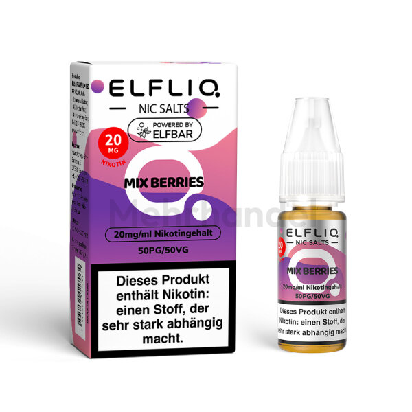 ELFBAR Elfliq Liquid - Mix Berries - 20mg/ml