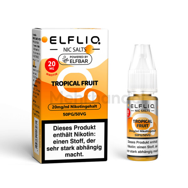 ELFBAR Elfliq Liquid - Tropical Fruits - 20mg/ml