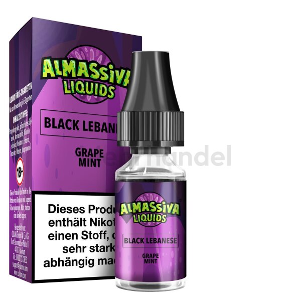 Al Massiva Liquid - Black Lebanese - 17mg