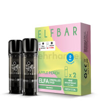 Elfbar Elfa Pods - Apple Peach - Nikotinfrei 0 mg/ml - 2er