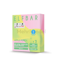 Elfbar Elfa Pods - Apple Peach - Nikotinfrei 0 mg/ml - 2er