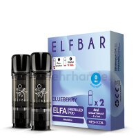 Elfbar Elfa Pods - Blueberry - Nikotinfrei 0 mg/ml - 2er