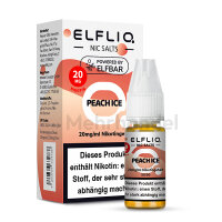 ELFBAR Elfliq Liquid - Peach Ice - 20mg/ml