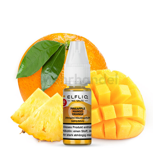 ELFBAR Elfliq Liquid - Pineapple Mango Orange - 20mg/ml