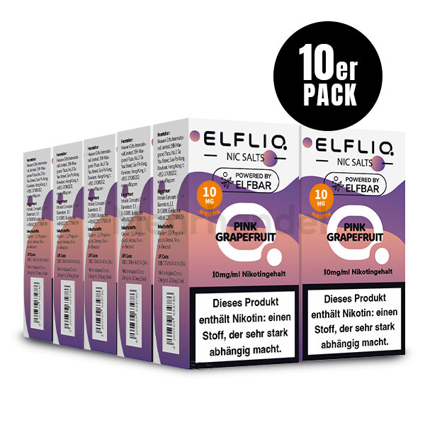ELFBAR Elfliq Liquid - Pink Grapefruit - 10mg/ml