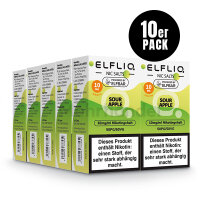 ELFBAR Elfliq Liquid - Sour Apple - 10mg/ml