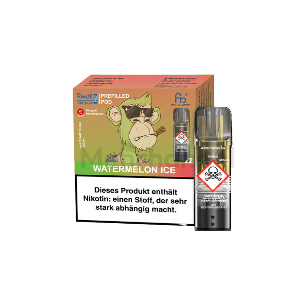 RandM Tornado Pods - Watermelon Ice - 2er