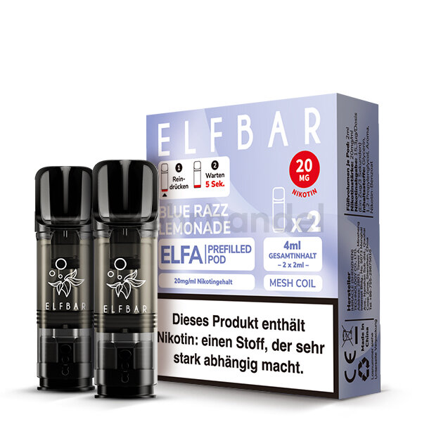 Elfbar Elfa Pods - Blue Razz Lemonade - 2er