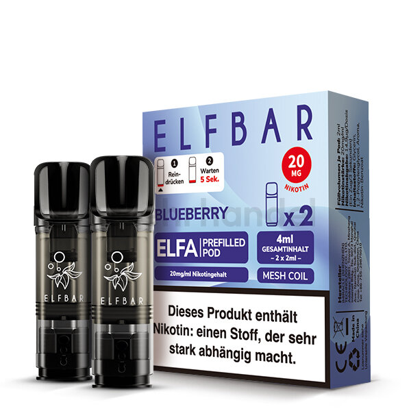 Elfbar Elfa Pods - Blueberry - 2er