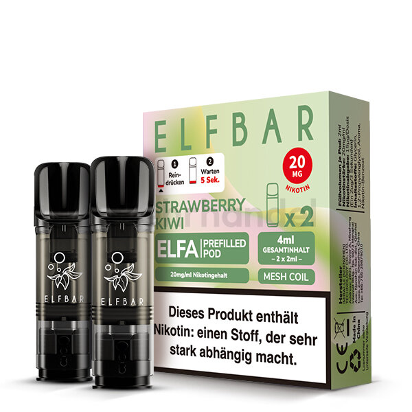 Elfbar Elfa Pods - Strawberry Kiwi - 2er