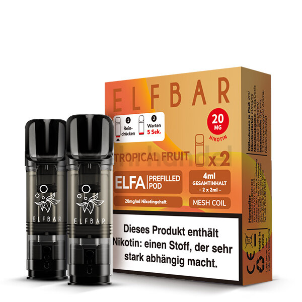 Elfbar Elfa Pods - Tropical Fruit - 2er