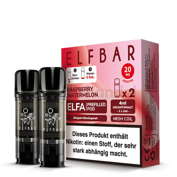 Elfbar Elfa Pods - Raspberry Watermelon - 2er
