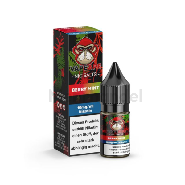 VapeApe Liquid - Berry Mint - 10mg/ml