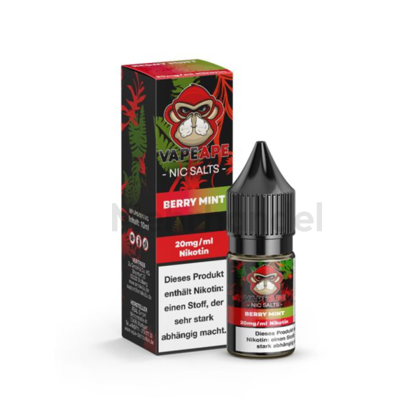 VapeApe Liquid - Berry Mint - 20mg/ml