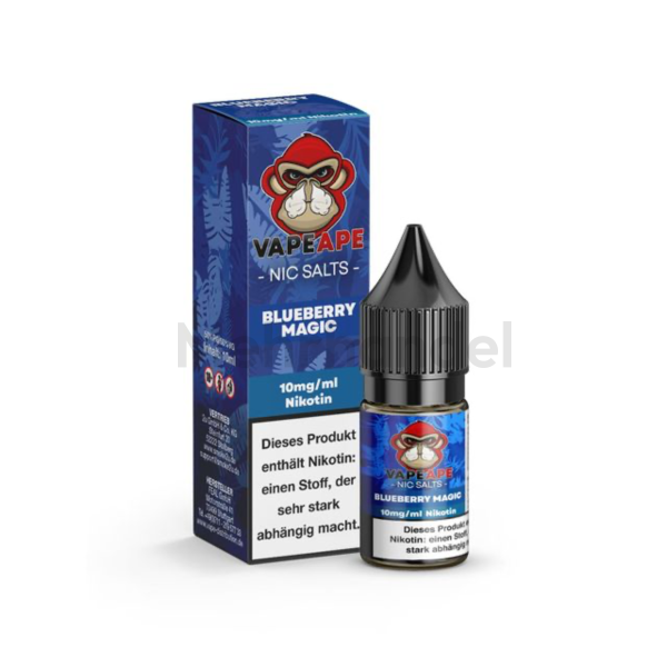 VapeApe Liquid - Blueberry Magic - 10mg/ml