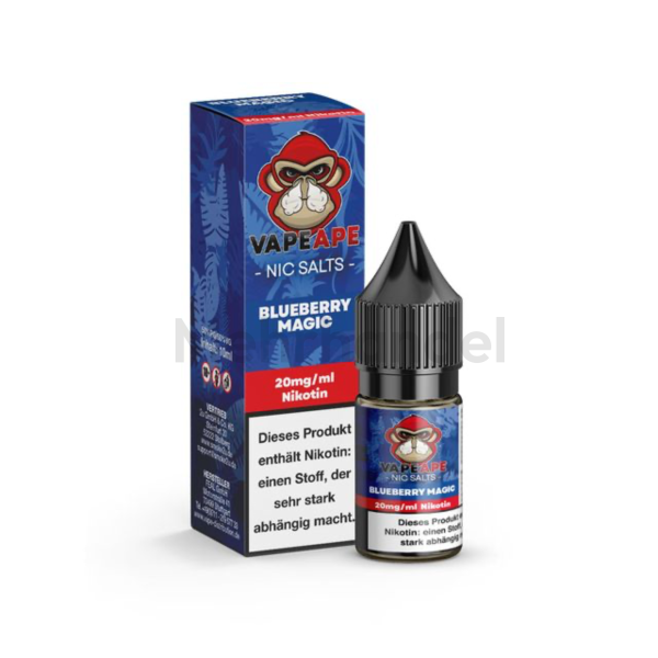 VapeApe Liquid - Blueberry Magic - 20mg/ml