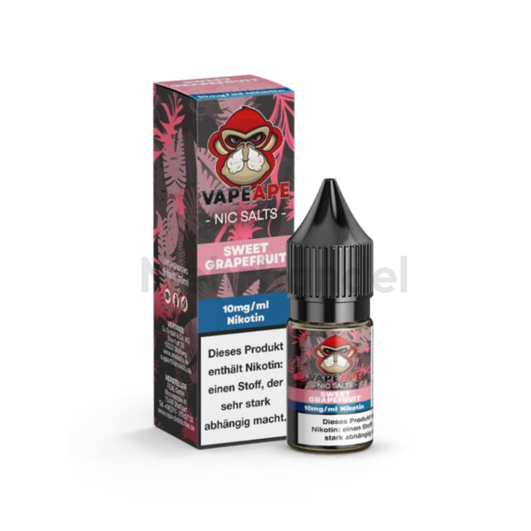 VapeApe Liquid - Sweet Grapefruit - 10mg/ml