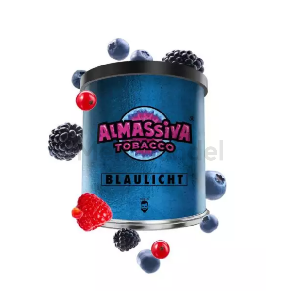 Almassiva Shisha Tabak - Blaulicht - 200g