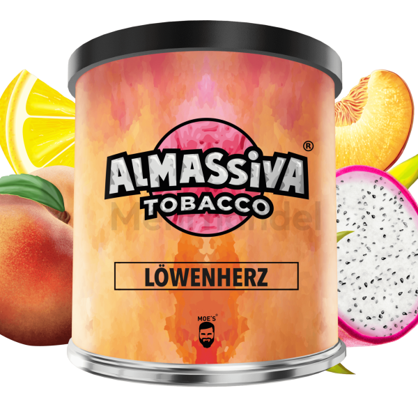 Almassiva Shisha Tabak - Löwenherz - 200g