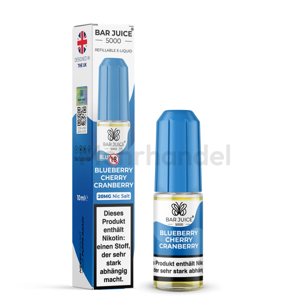 Bar Juice 5000 – Blueberry Cherry Cranberry – 20mg/ml