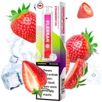 Flerbar Einweg Vape - Strawberry Ice - 20 mg/ml