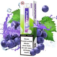 Flerbar Einweg Vape - Grape - 20 mg/ml