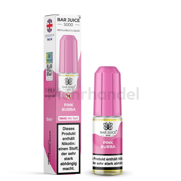 Bar Juice 5000 – Pink Bubba – 10mg/ml
