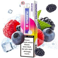 Flerbar Einweg Vape - Blue Razz - 20 mg/ml