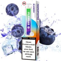 Flerbar Einweg Vape - Blueberry - 20 mg/ml