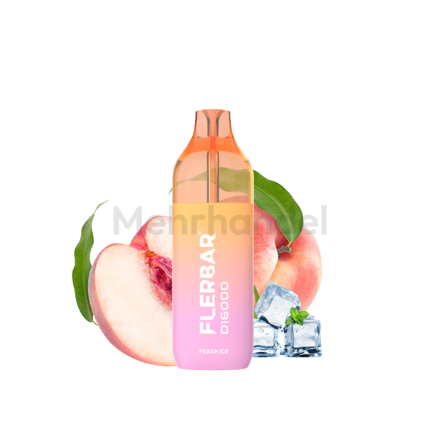 Flerbar D16000 – Peach Ice – 2ml + 10ml