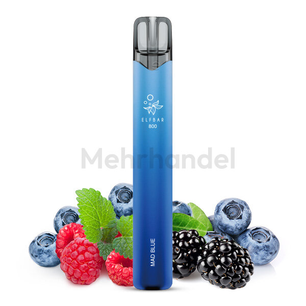 ELFBAR 800 Einweg Vape - Mad Blue - 20 mg/ml