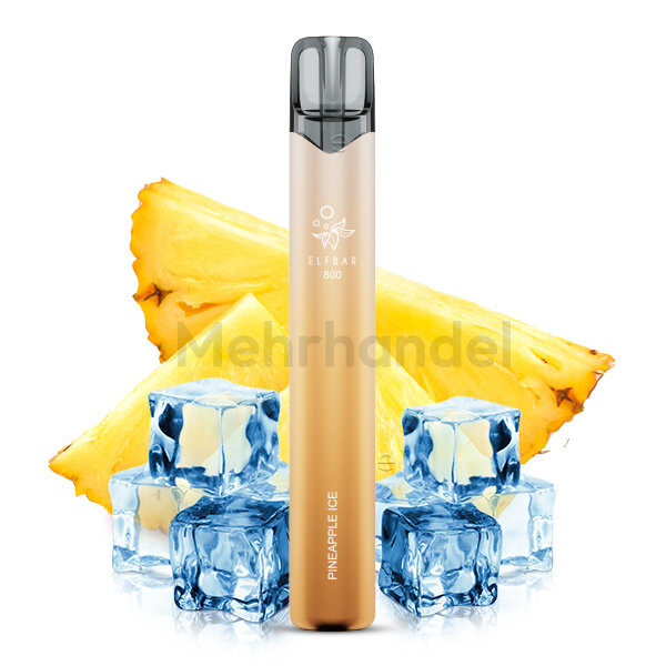 ELFBAR 800 Einweg Vape - Pineapple Ice - 20 mg/ml