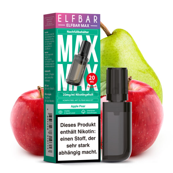 ELFBAR MAX POD - Apple Pear - 10ml