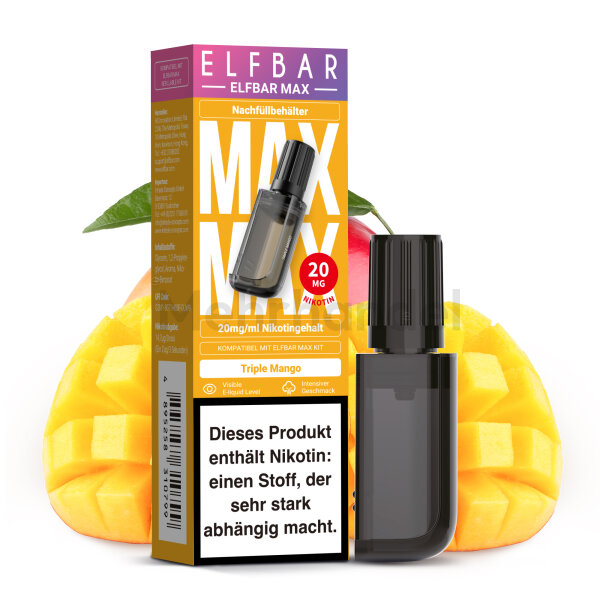 ELFBAR MAX POD - Triple Mango - 10ml