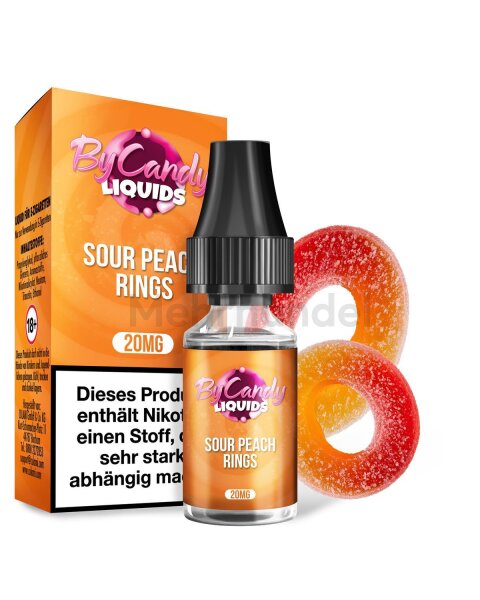 ByCandy Liquid - Sour Peach Rings - 20mg/ml