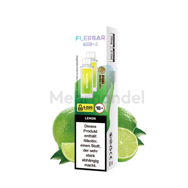Flerbar Pods - Lemon - 2er