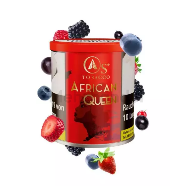 OS Tobacco Shisha Tabak - African Queen - 200g