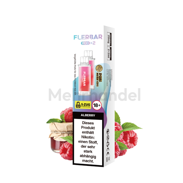 Flerbar Pods - Alberry - 2er