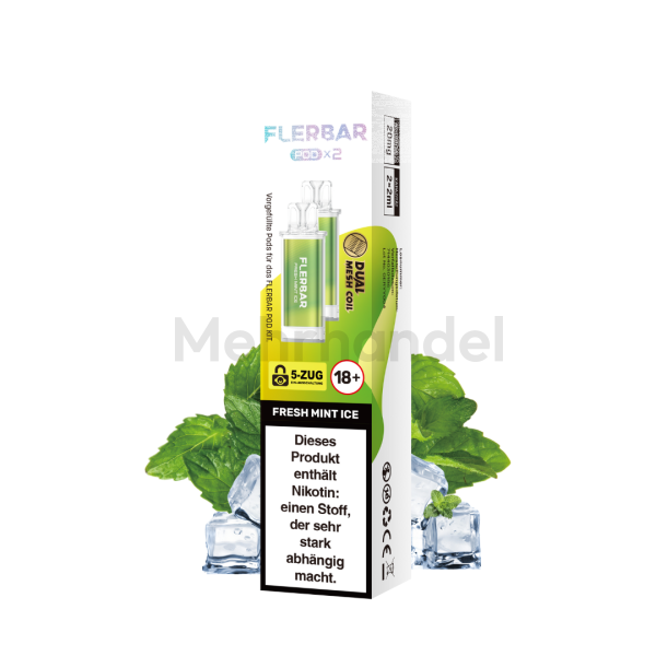 Flerbar Pods - Fresh Mint Ice - 2er