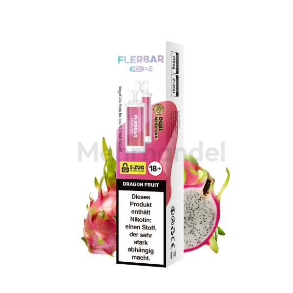 Flerbar Pods - Dragon Fruit - 2er